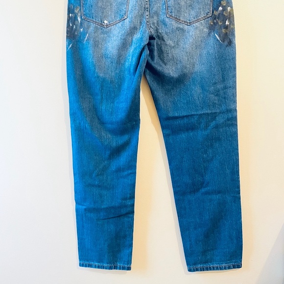 Women’s Rachel Roy Painted Denim Jeans - Picture 4 of 5